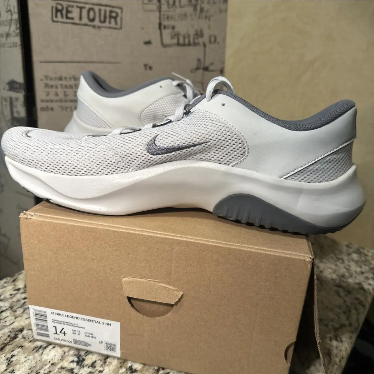 Nike shoes - Nike Legend Essential 3 - Legend Essential - DM1120-005 - Gray 2