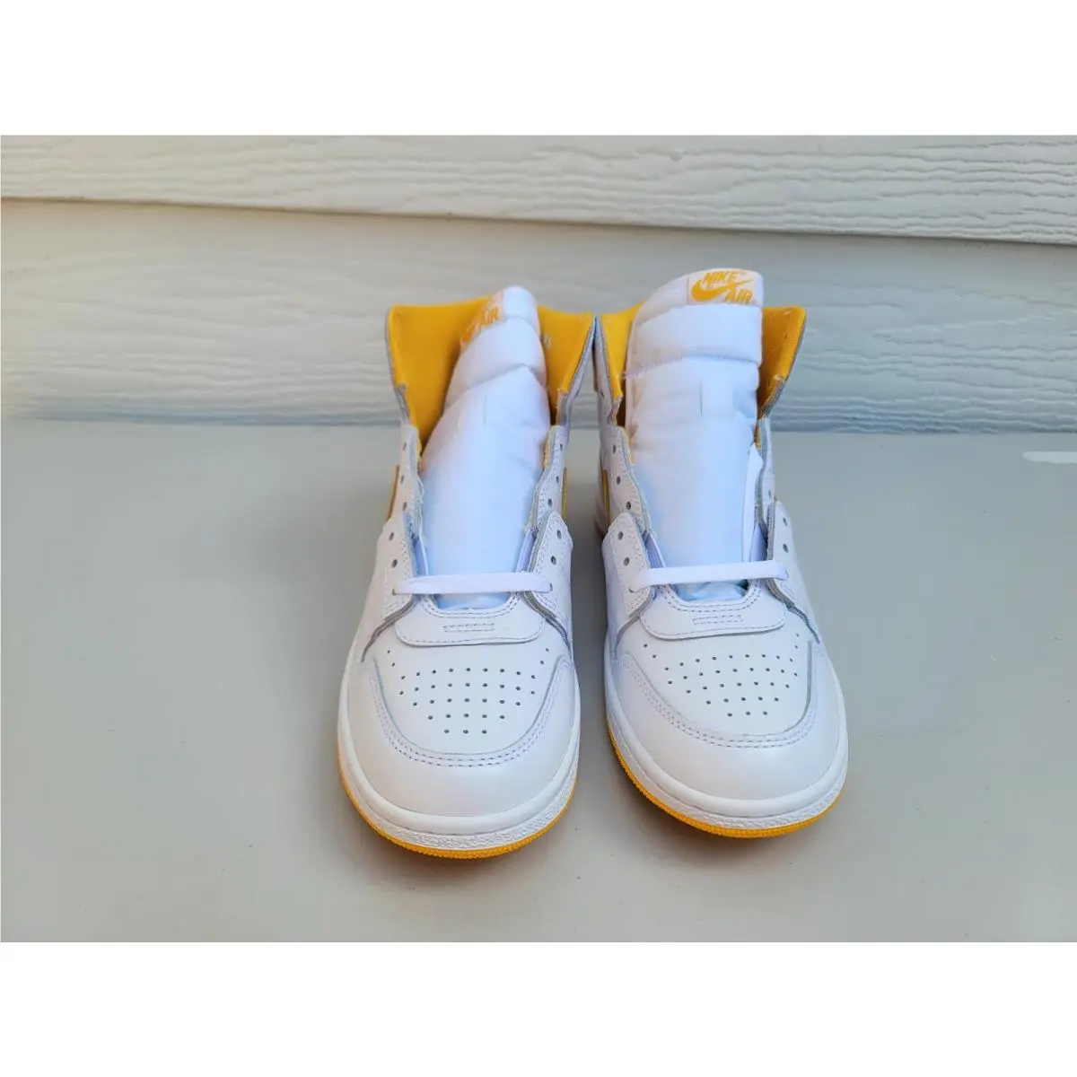 Nike shoes - Nike JORDAN AIR SHIP PE SP - DX4976-107 - WHITE/GOLD 2