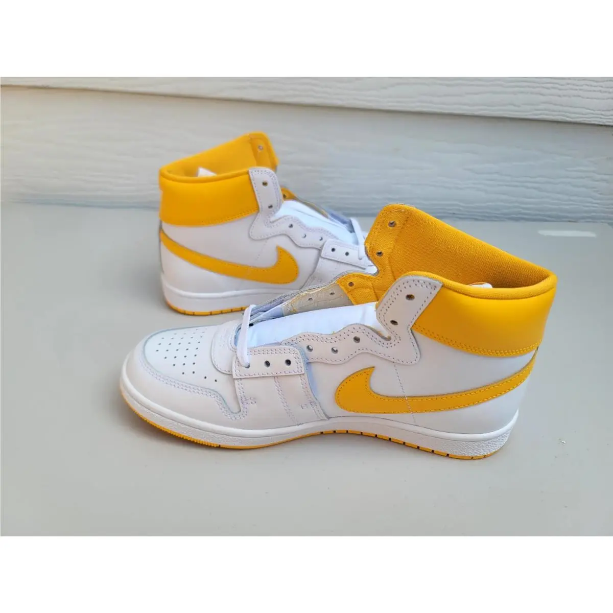 Nike shoes - Nike JORDAN AIR SHIP PE SP - DX4976-107 - WHITE/GOLD 3