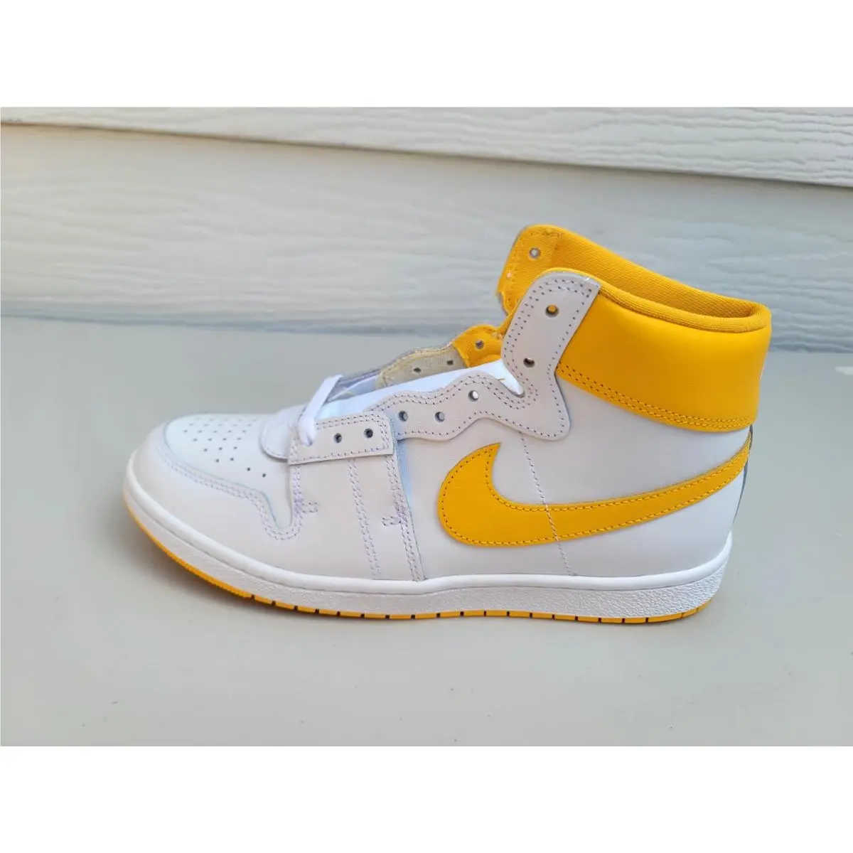 Nike shoes - Nike JORDAN AIR SHIP PE SP - DX4976-107 - WHITE/GOLD 4