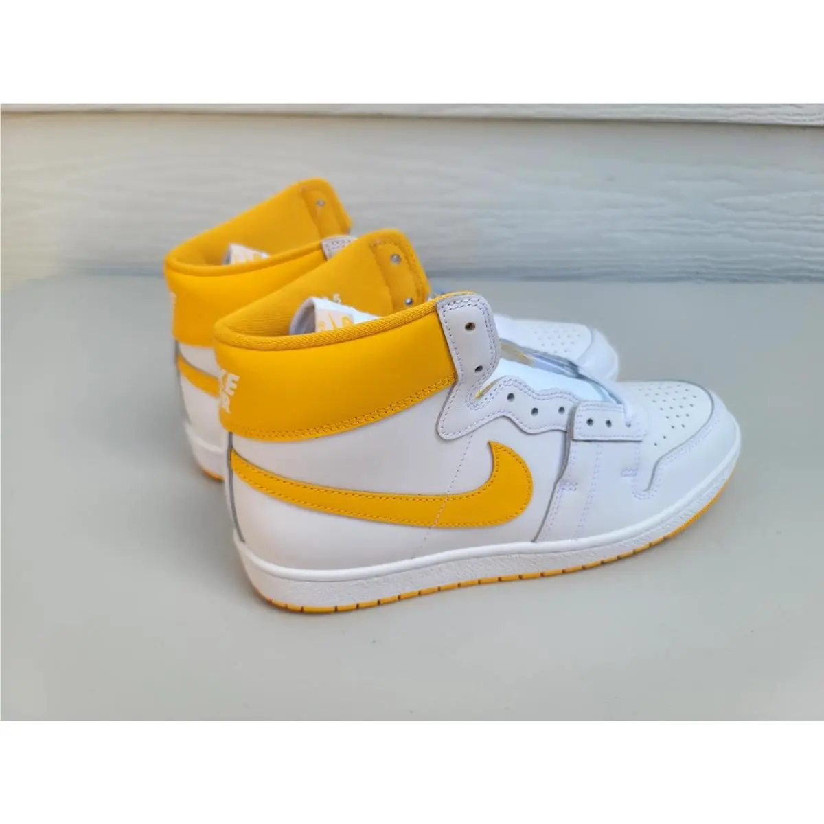 Nike shoes - Nike JORDAN AIR SHIP PE SP - DX4976-107 - WHITE/GOLD 5