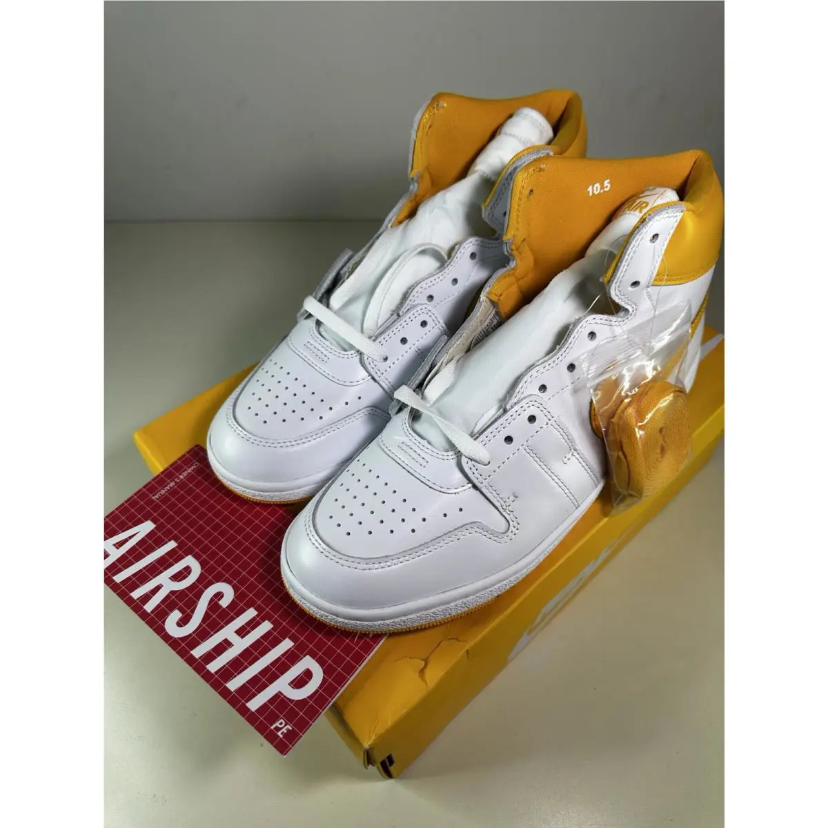 Nike shoes - Nike Jordan Air Ship PE SP University Gold - DX4976-107 - Gold 4