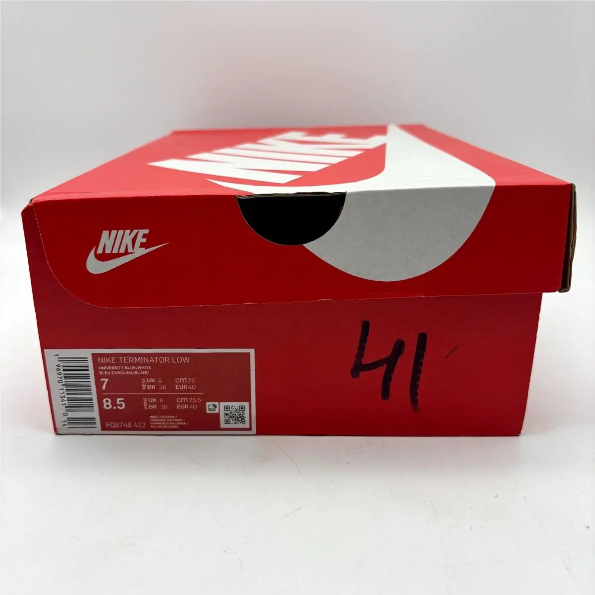 Nike shoes - Nike Terminator Low FQ8748-412 - Terminator Low - FQ8748-412 - University Blue White (UPC: 196970113410) 6