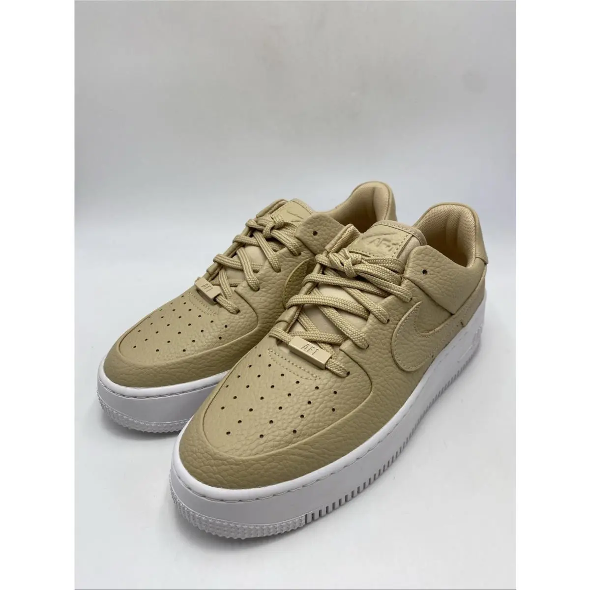 Nike shoes - AF1 Sage Low 2 - Sage Low - CT0012 200 - Desert Ore / White (UPC: 193153086707) 2