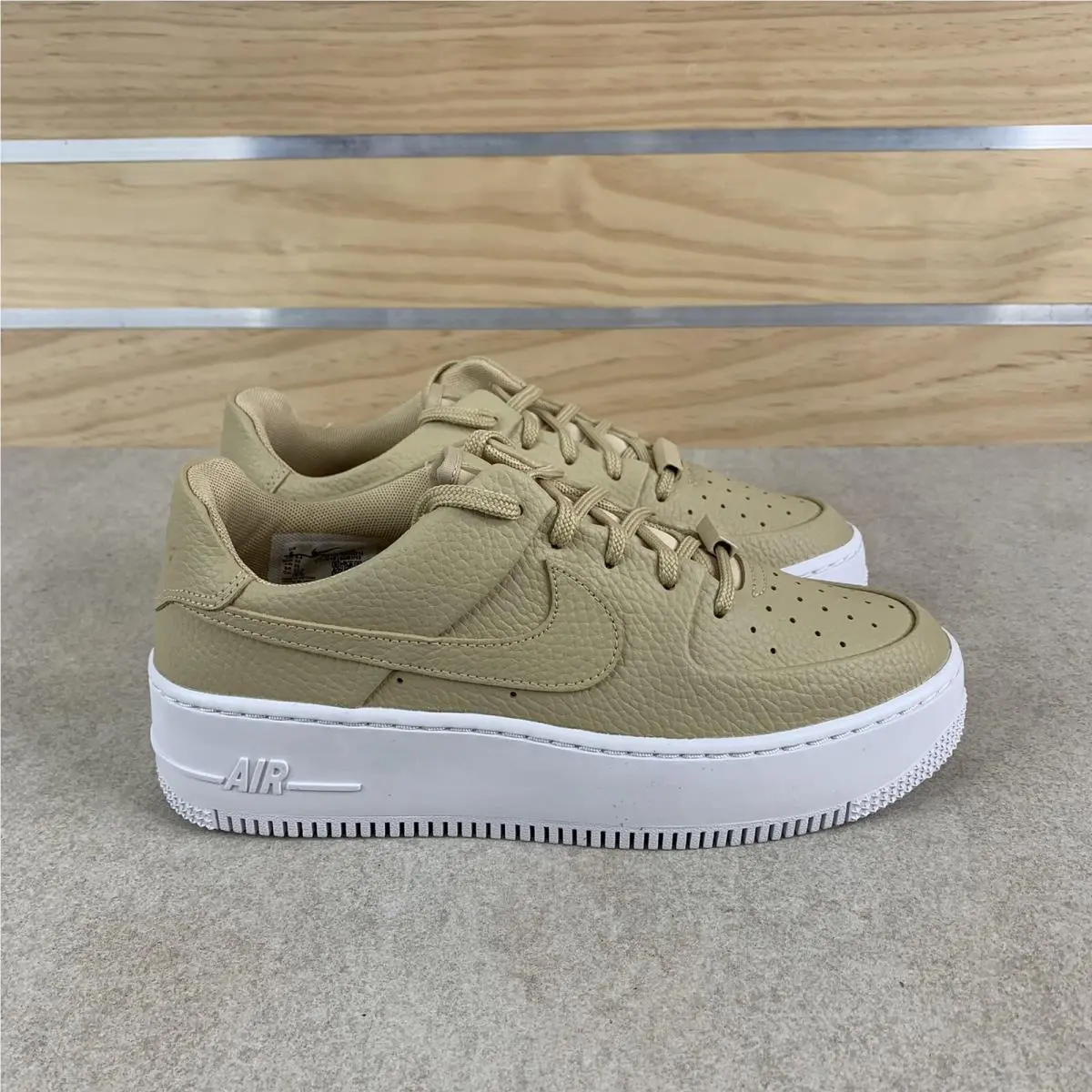 Nike shoes - AF1 Sage Low 2 - Sage Low - CT0012 200 - Desert Ore / White (UPC: 193153086707) 0