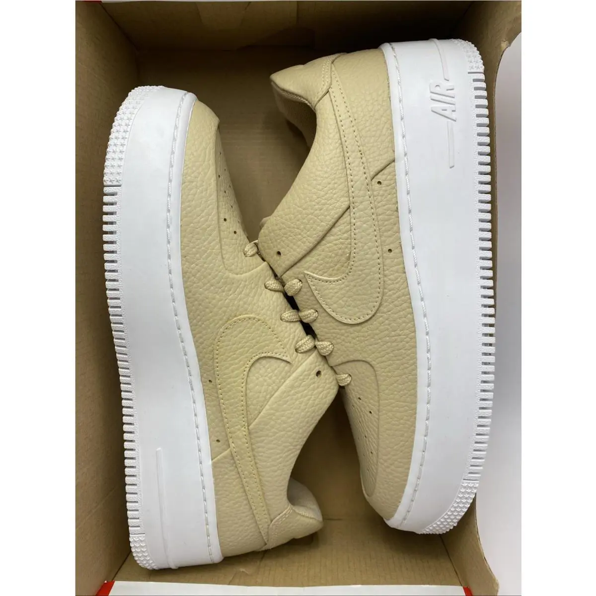Nike shoes - AF1 Sage Low 2 - Sage Low - CT0012 200 - Desert Ore / White (UPC: 193153086707) 5
