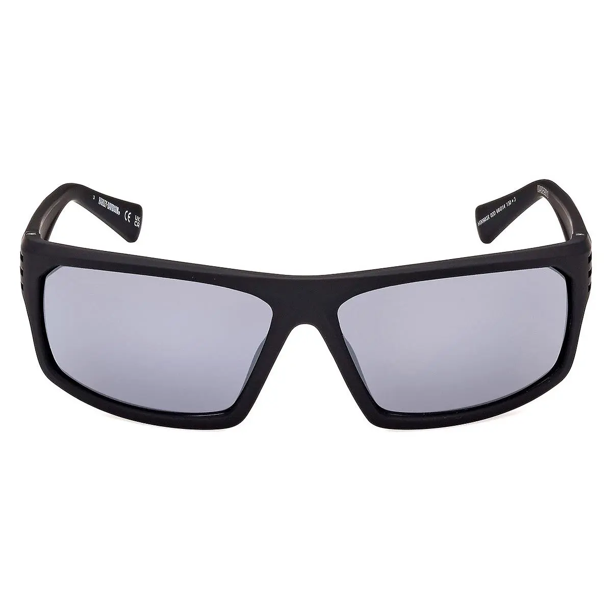 HD0983X Sunglasses Matte Black Smoke Polarized 64mm by Harley Davidson