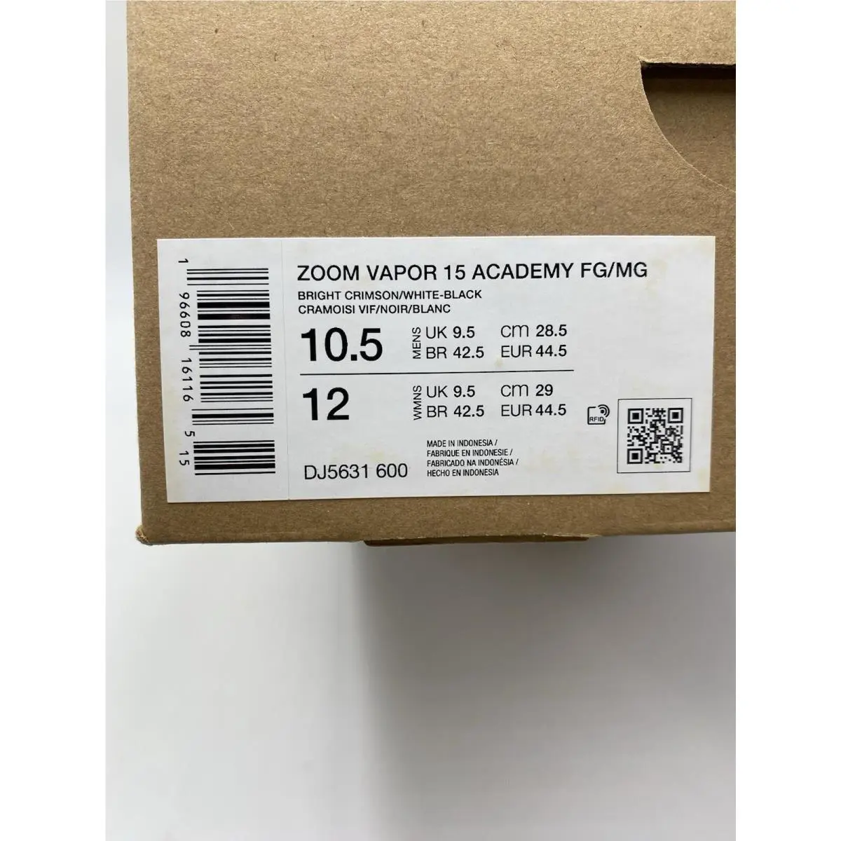 Nike shoes - Nike Zoom Vapor - Zoom Vapor - DJ5631 600 - Bright Crimson/White-Black (UPC: 196608161165) 6
