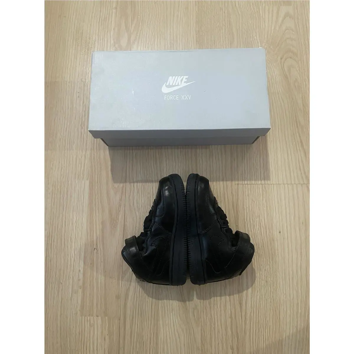 Nike shoes - Nike Air Force 1 - Air Force - Black 2
