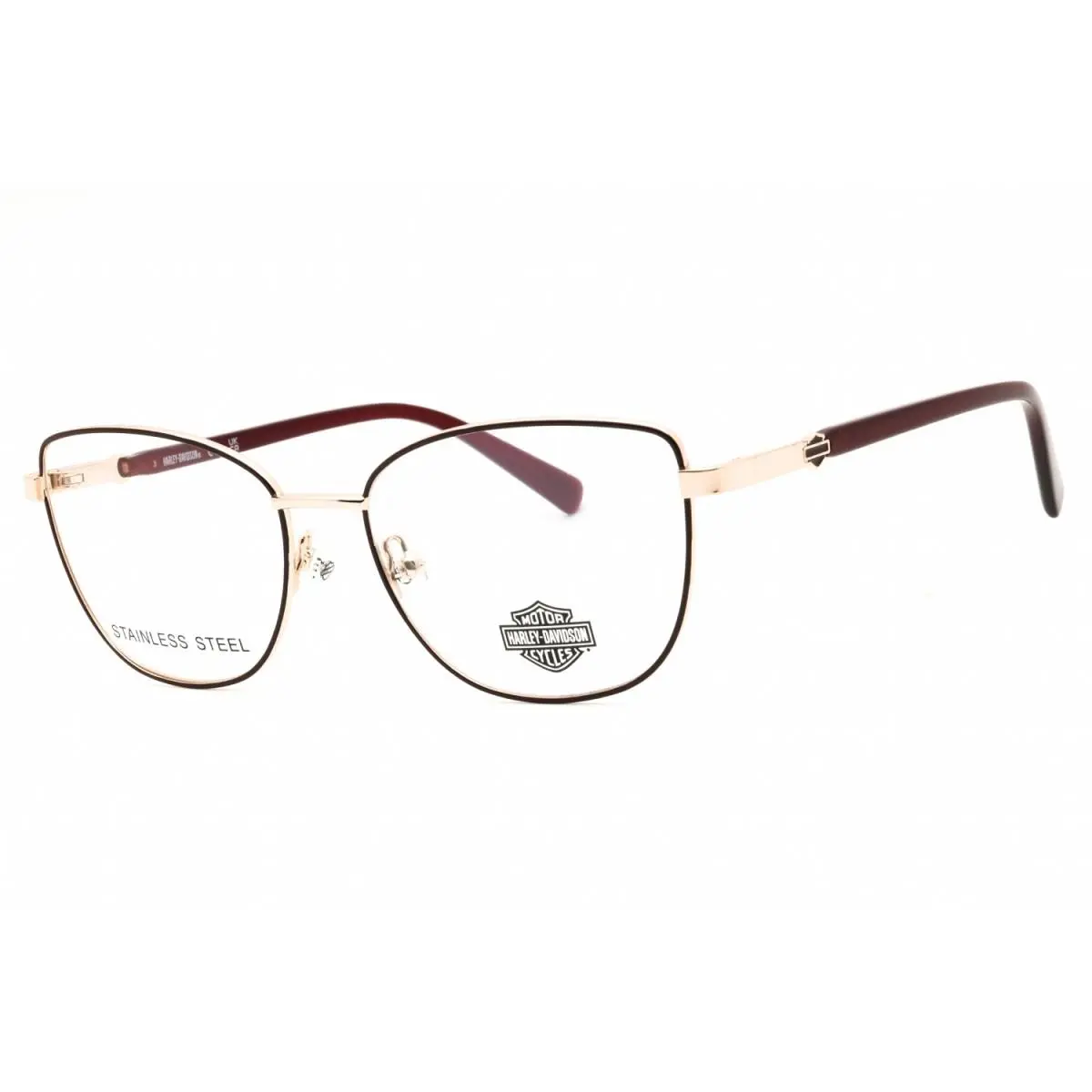 HD0575 071 Bordeaux 53mm Eyeglasses by Harley Davidson