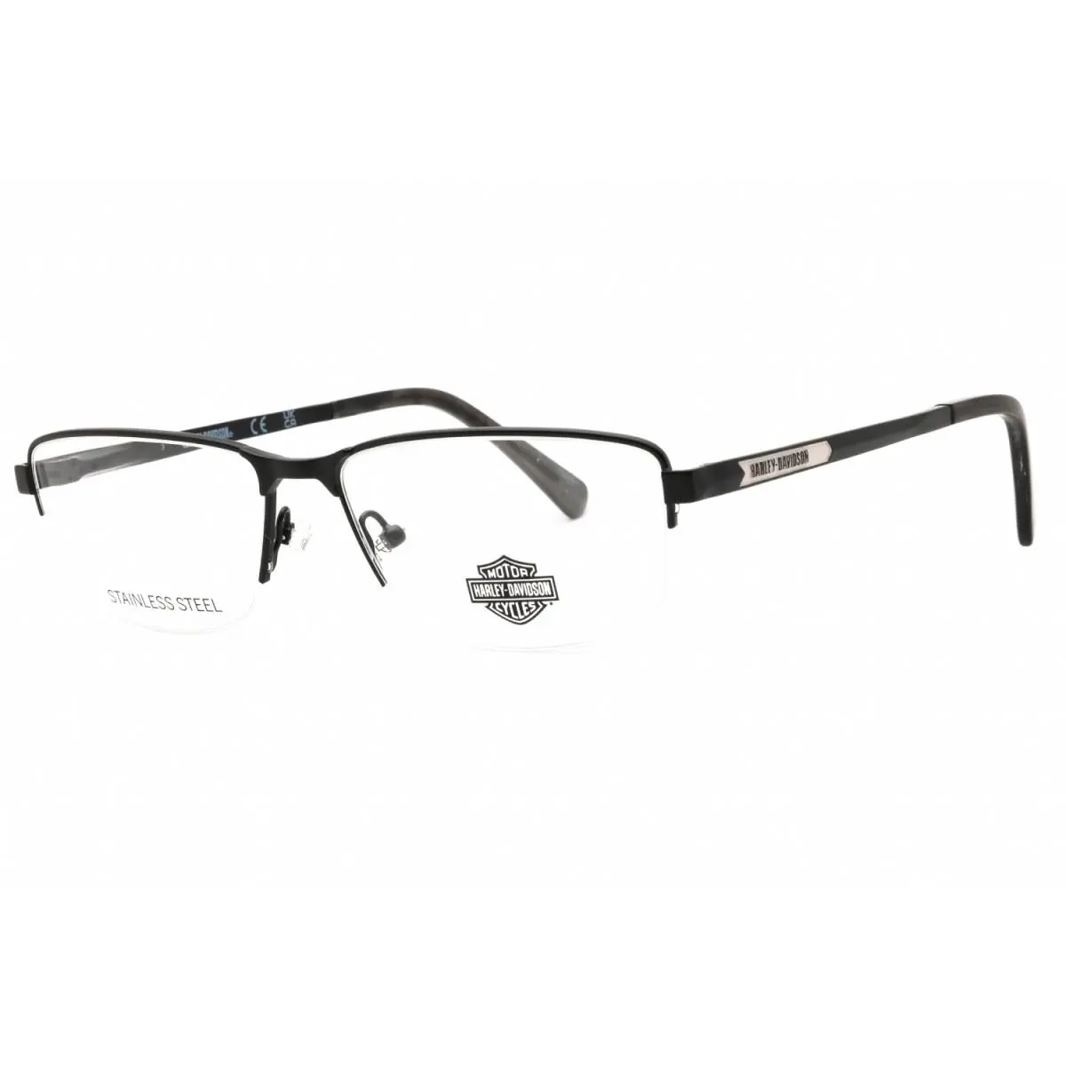 Harley Davidson HD50032 002 Matte Black 55mm Eyeglasses