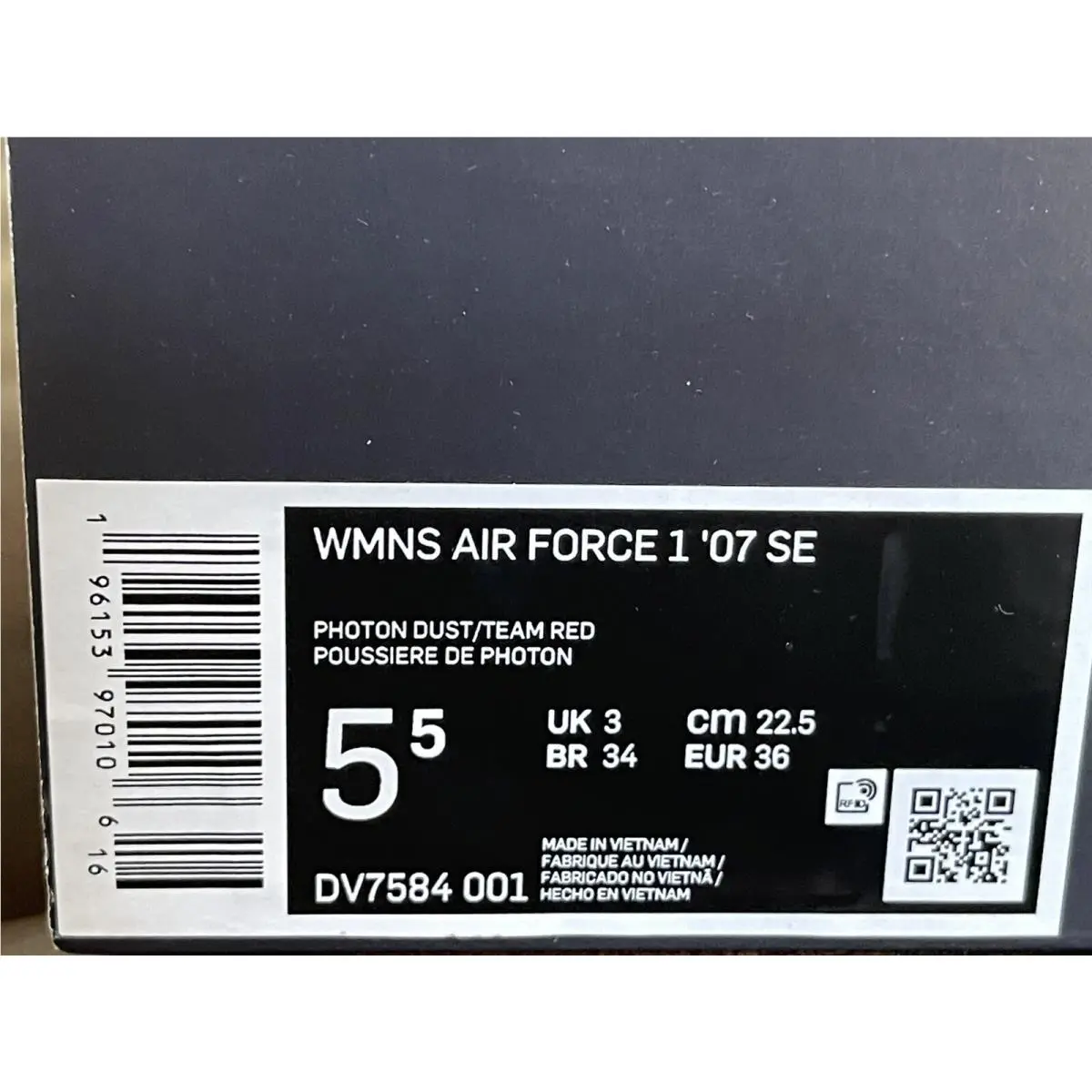 Nike shoes - Nike Air Force 1 - Air Force - DV7584-001 - Photon Dust, Manufacturer: Photon Dust (UPC: 0196153970106) 6