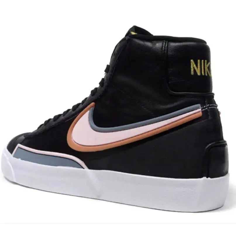 Nike shoes - Blazer Mid ‘77 Infinite - Blazer Mid Infinite - DC1746-001 - Black/Ozone Blue/Healing Orange/Light Arctic Pink (UPC: 0194500671287) 1
