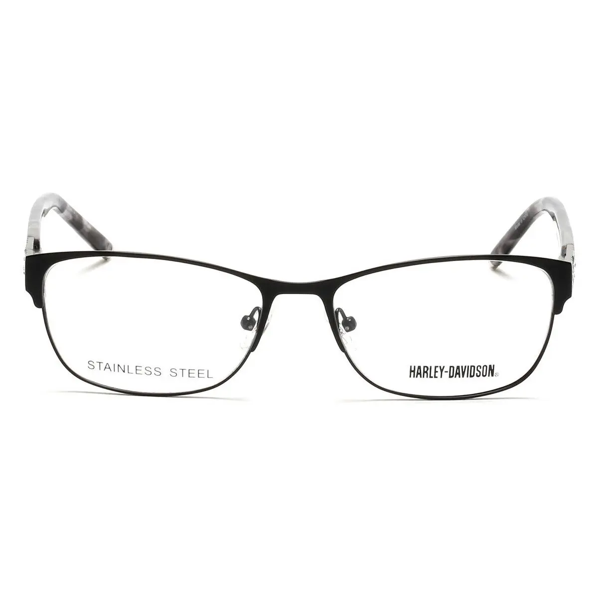 Harley Davidson HD0540 Eyeglasses Matte Black Rectangle 56mm