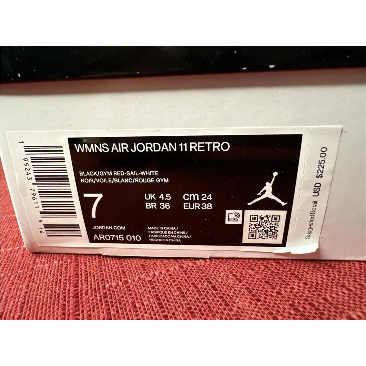 Nike shoes - Air Jordan 11 - Air - AR0715-010 - Multicolor 3