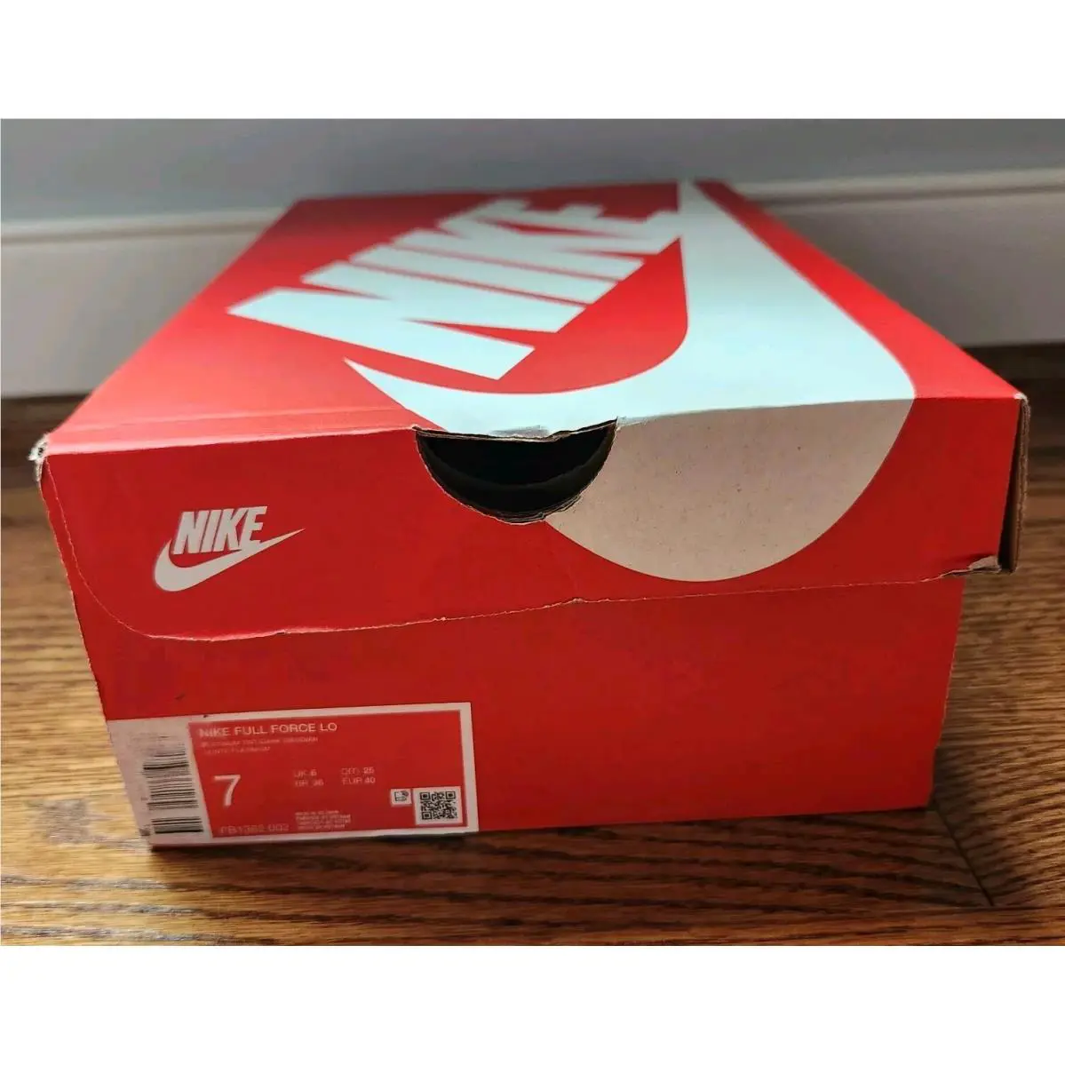 Nike shoes - Nike Full Force - Full Force - White 5