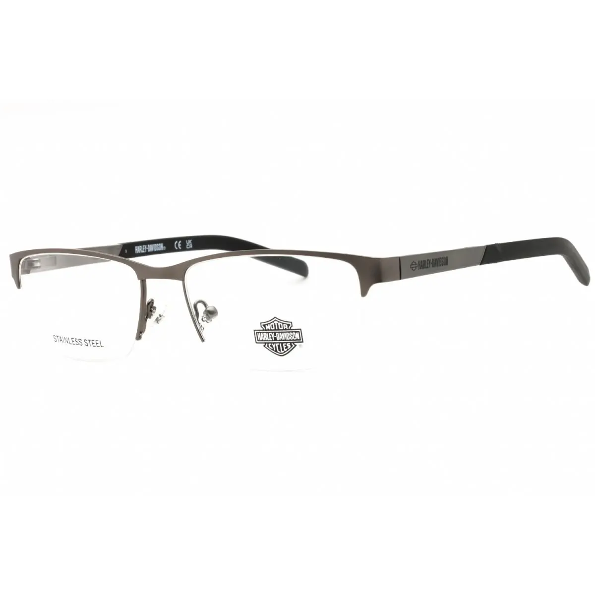 HD00015 009 Matte Gunmetal 56mm Eyeglasses by Harley Davidson