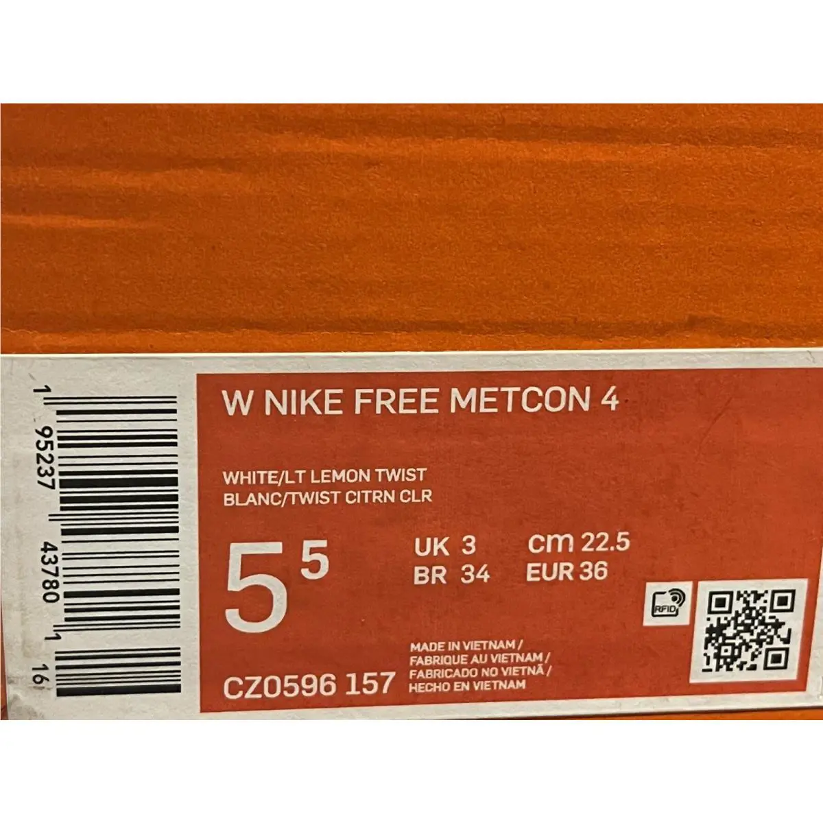 Nike shoes - Nike Free Metcon 4 - Free Metcon - CZ0596-157 - White (UPC: 0195237437801) 6