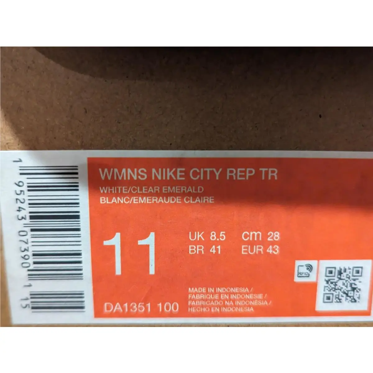 Nike shoes - Nike City Rep TR - City Rep - White/ClearEmerald 4