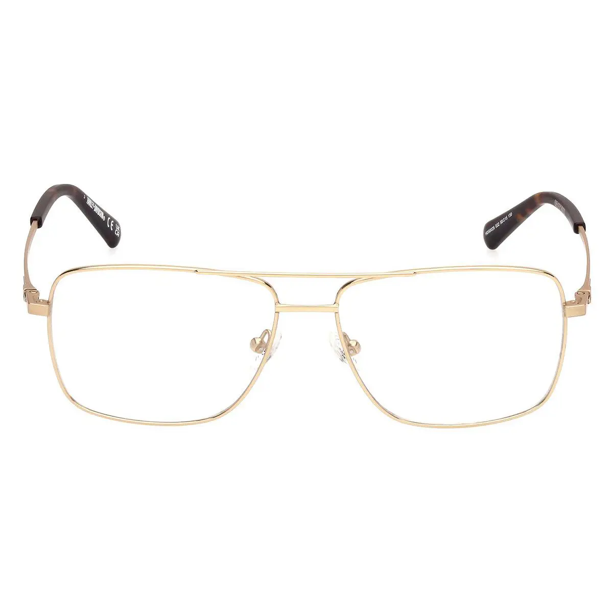 Harley Davidson HD50028 Eyeglasses Men Shiny Pale Gold 58mm