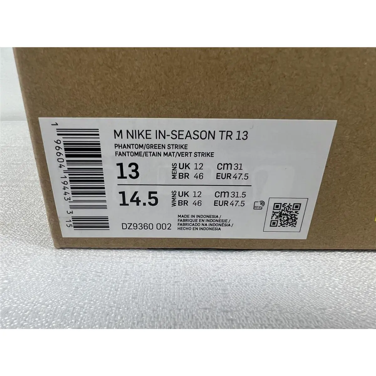 Nike shoes - Nike In-Season TR - DZ9360 002 - White (UPC: 194499063148) 9