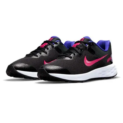 Nike shoes - Black/Very Berry + LOGO 0