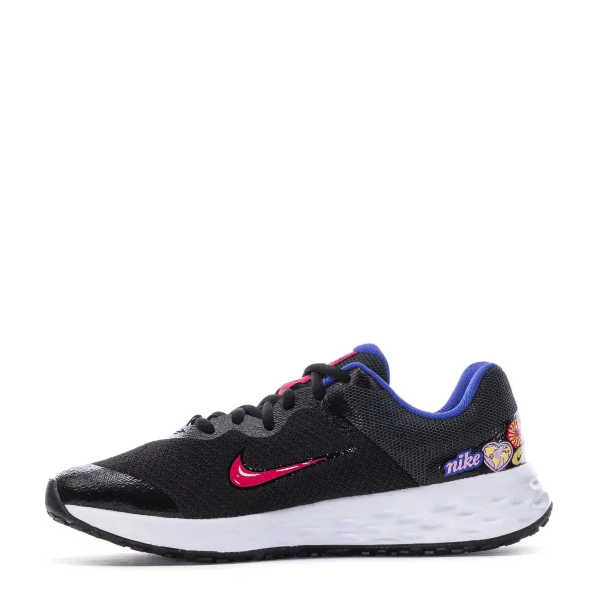 Nike shoes - Black/Very Berry + LOGO 2