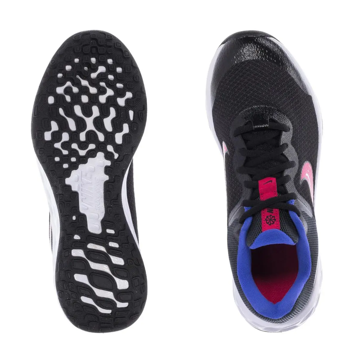 Nike shoes - Black/Very Berry + LOGO 7