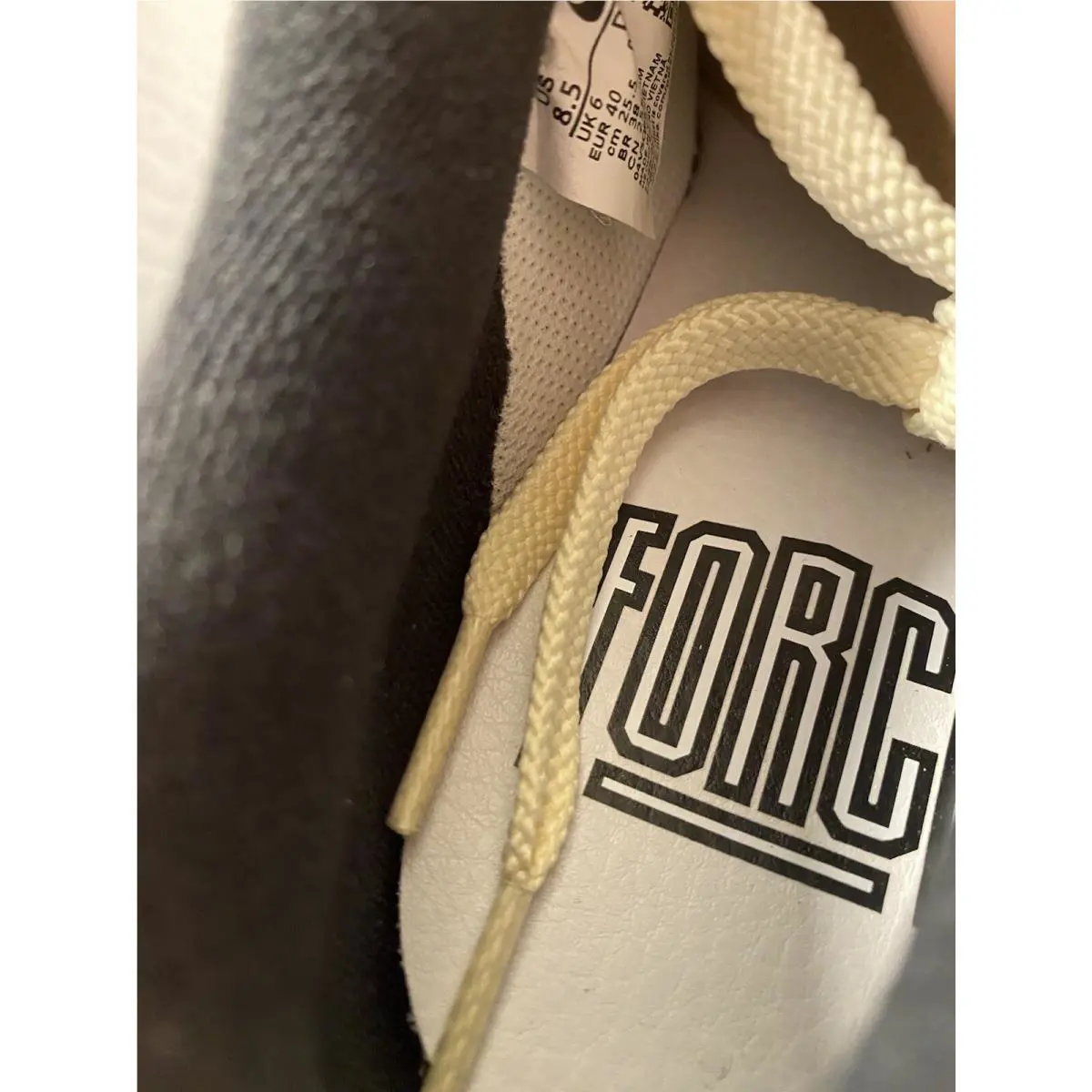 Nike shoes - Nike Women Air Force 1 `07 LX Summit White Black Muslin - DR0148-101 - SUMMIT WHITE/BLACK/MUSLIN/GUM LIGHT BROWN 4