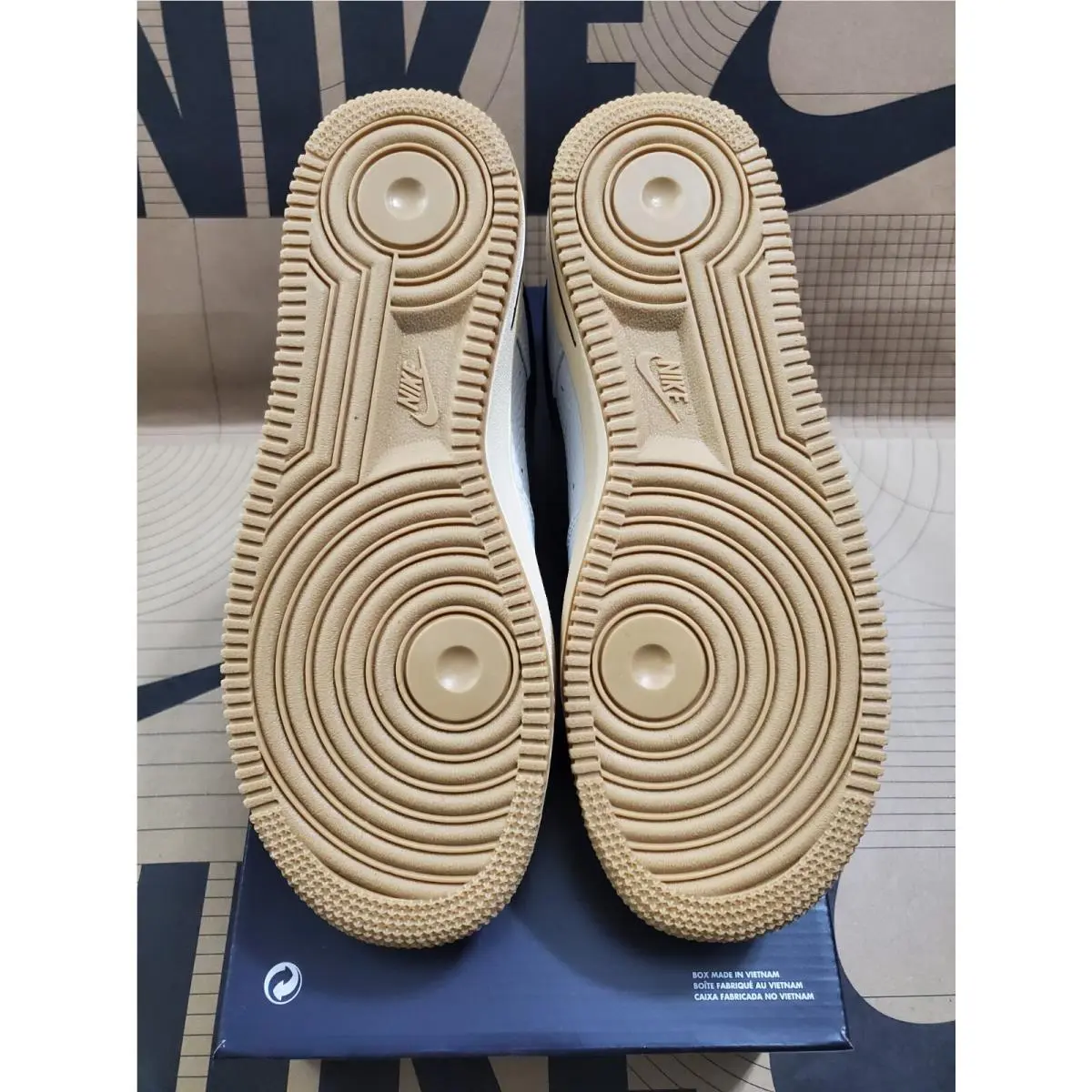 Nike shoes - Nike Women Air Force 1 `07 LX Summit White Black Muslin - DR0148-101 - SUMMIT WHITE/BLACK/MUSLIN/GUM LIGHT BROWN 6