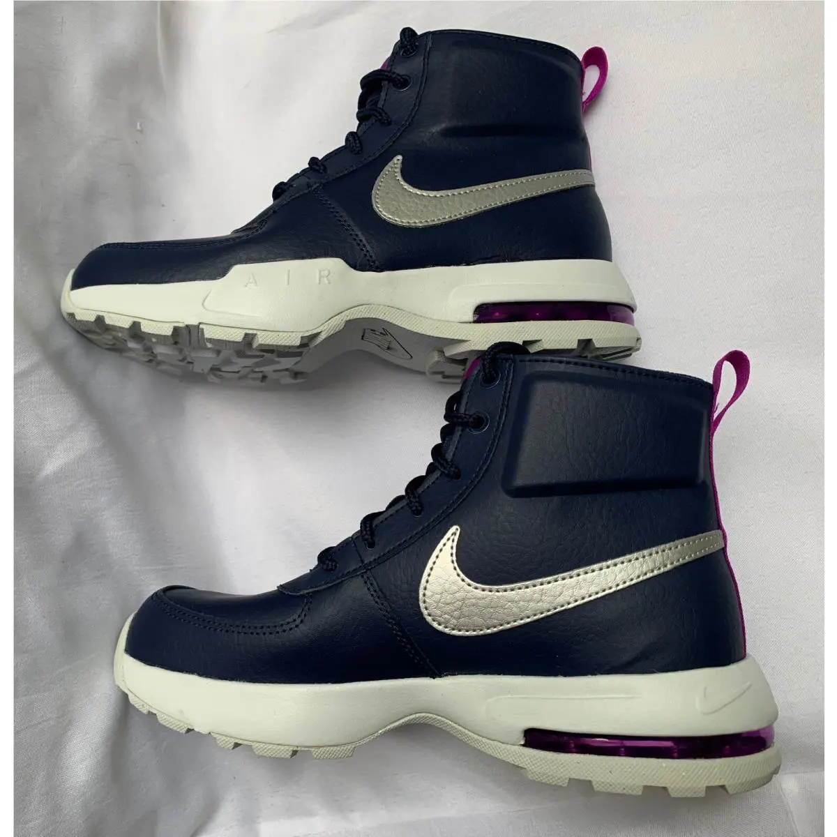 Nike shoes - Nike Air Max Goaterra - Air Max Goaterra - DC9515 400 - Midnight Navy/ Metallic Silver (UPC: 193152342880) 7