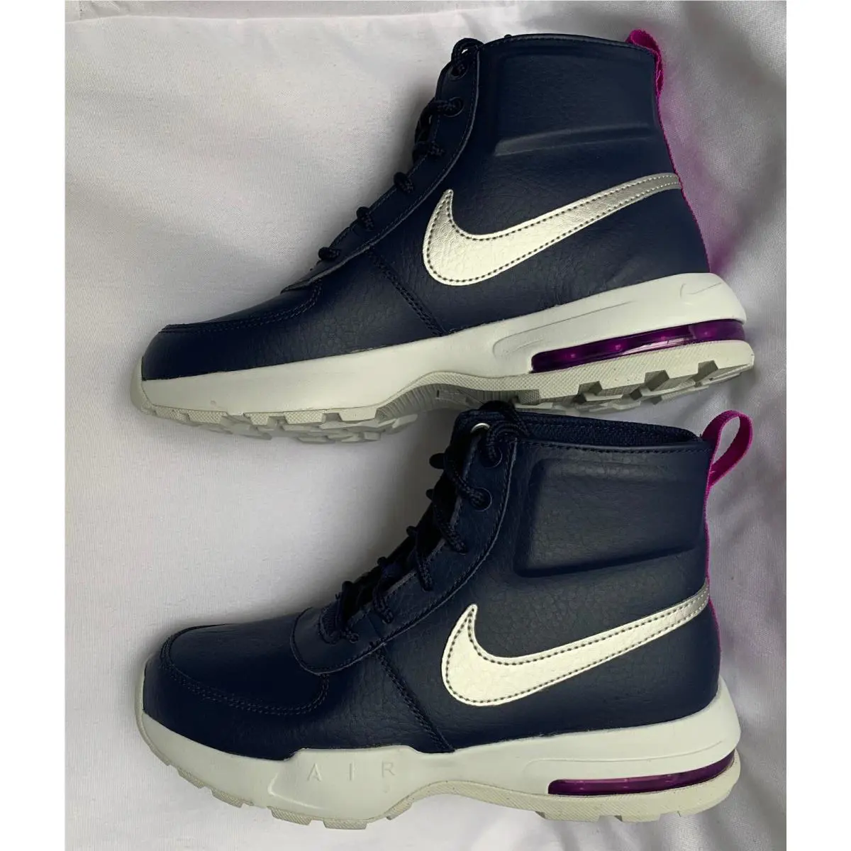 Nike shoes - Nike Air Max Goaterra - Air Max Goaterra - DC9515 400 - Midnight Navy/ Metallic Silver (UPC: 193152342880) 6
