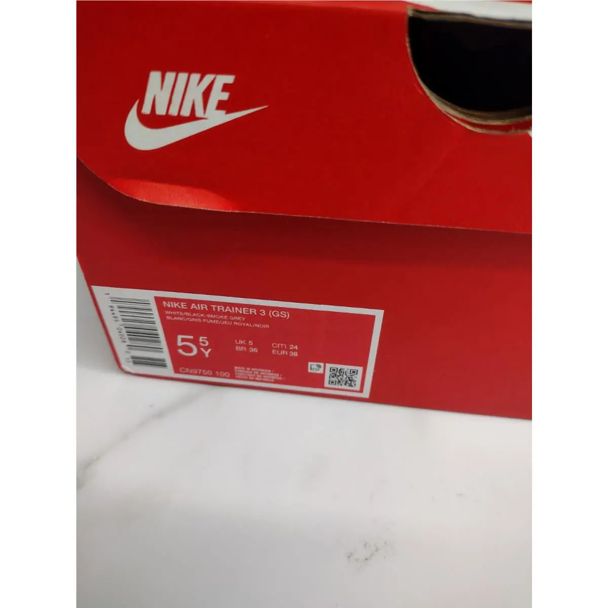 Nike shoes - Nike Air Trainer 3 - Air Trainer - CN9750-100 - White 5