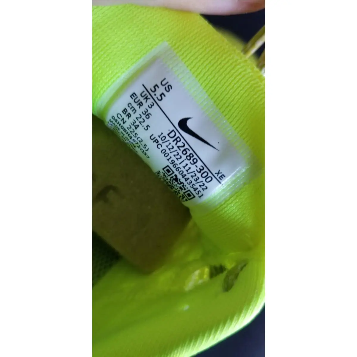 Nike shoes - bright cactus 5