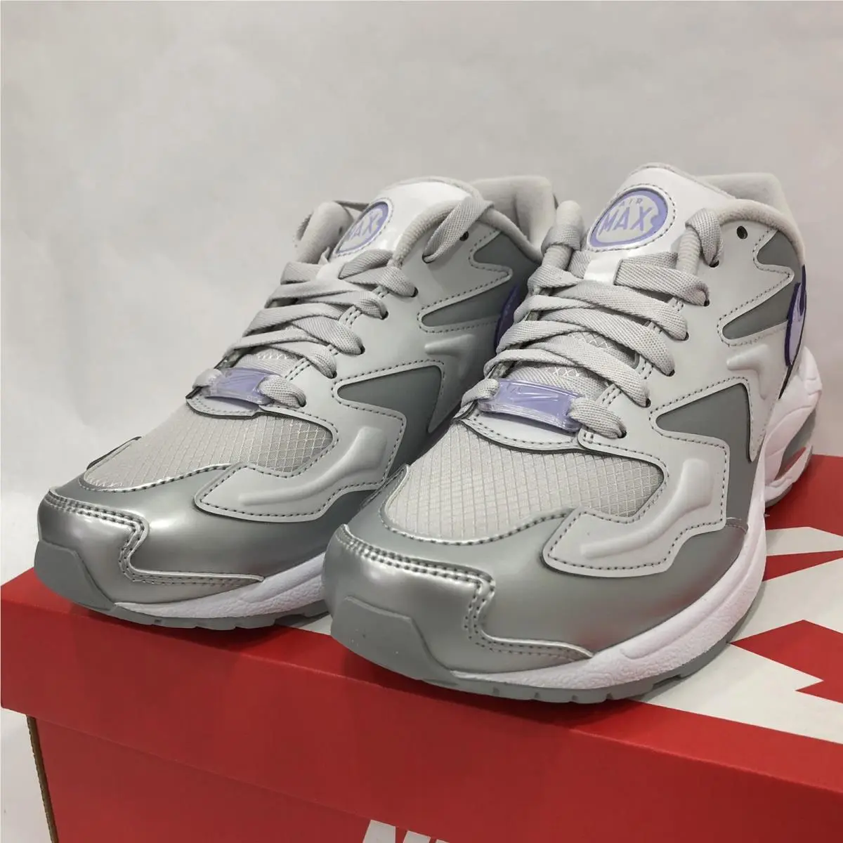 Nike shoes - Nike Air Max2 - Air - CJ7981-001 - Vast Gray/purple Agate 1