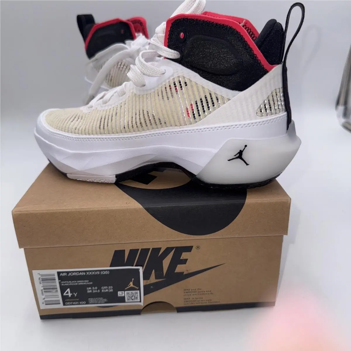 Nike Air Jordan Xxxvii GS Boys Shoes - Size 4Y