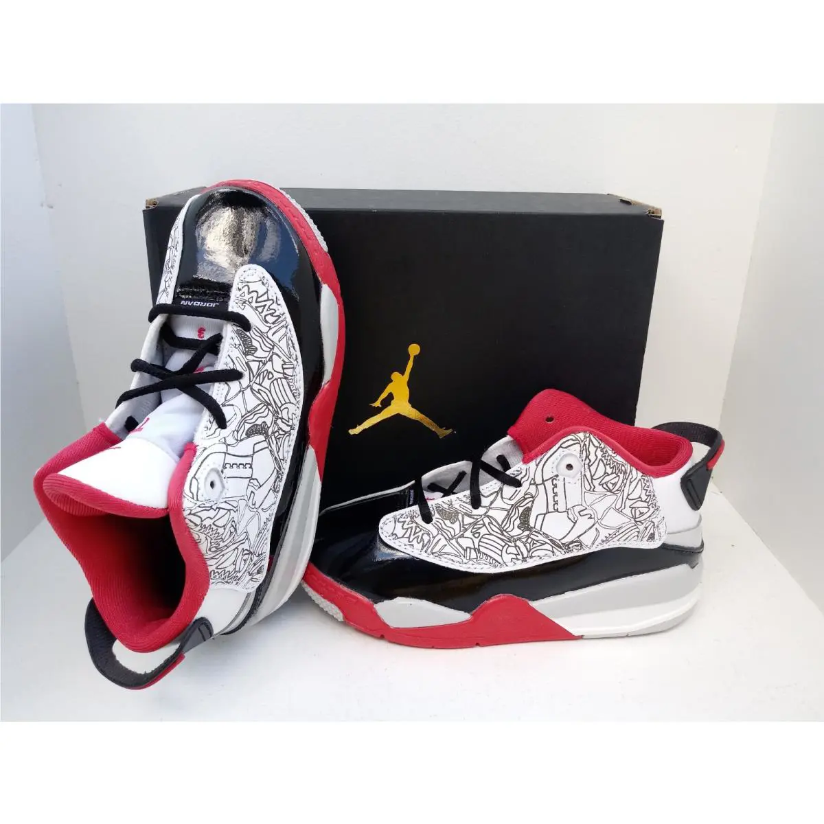 Nike Air Jordan Retro Dub Zero TD 2022 Toddler Infant Size 10C-10C DV1358-160