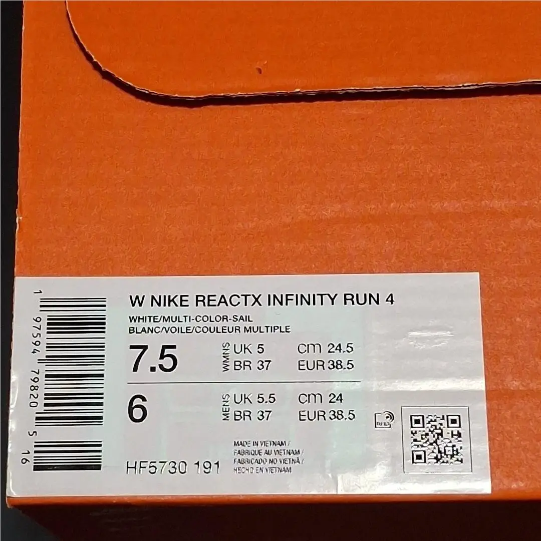 Nike shoes - Nike ReactX Infinity Run 4 - HF5730-191 - White 12
