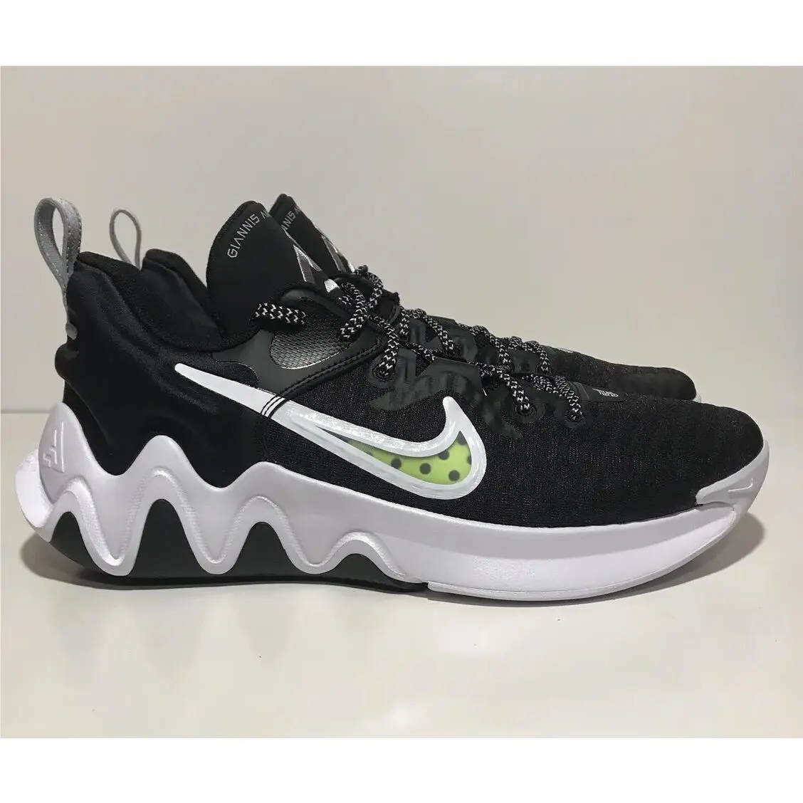 Nike shoes - Nike Giannis Immortality - Giannis Immortality - 4099 - Black/Clear White/Wolf Grey 0