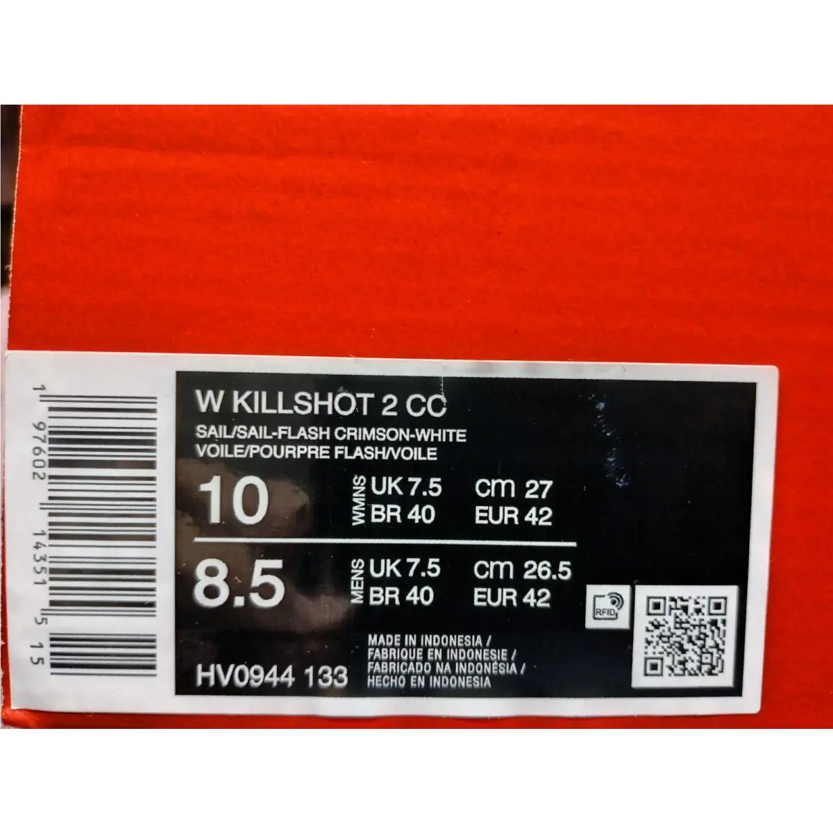Nike shoes - Nike Killshot 2 - Killshot - HV0944-133 - White (UPC: 197602143515) 3