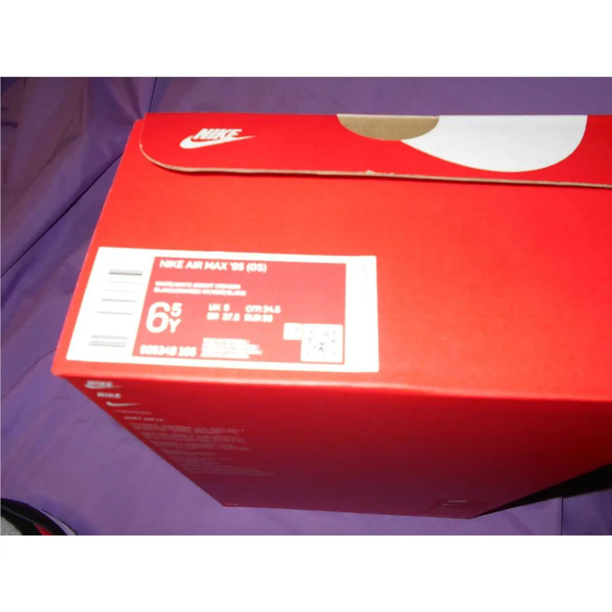Nike shoes - NIKE AIR MAX - AIR MAX - WHITE/WHITE BRIGHT CRIMSON 4