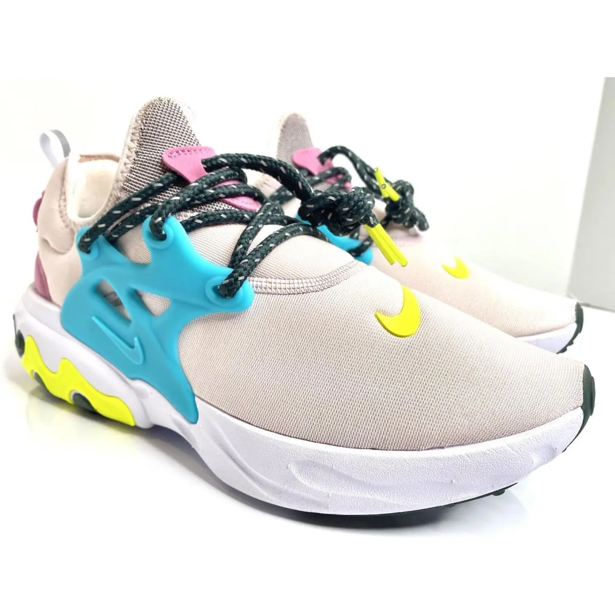 Nike shoes - Nike React Presto - React Presto - CD9015-601 - Barely Rose/Lemon Venom 2