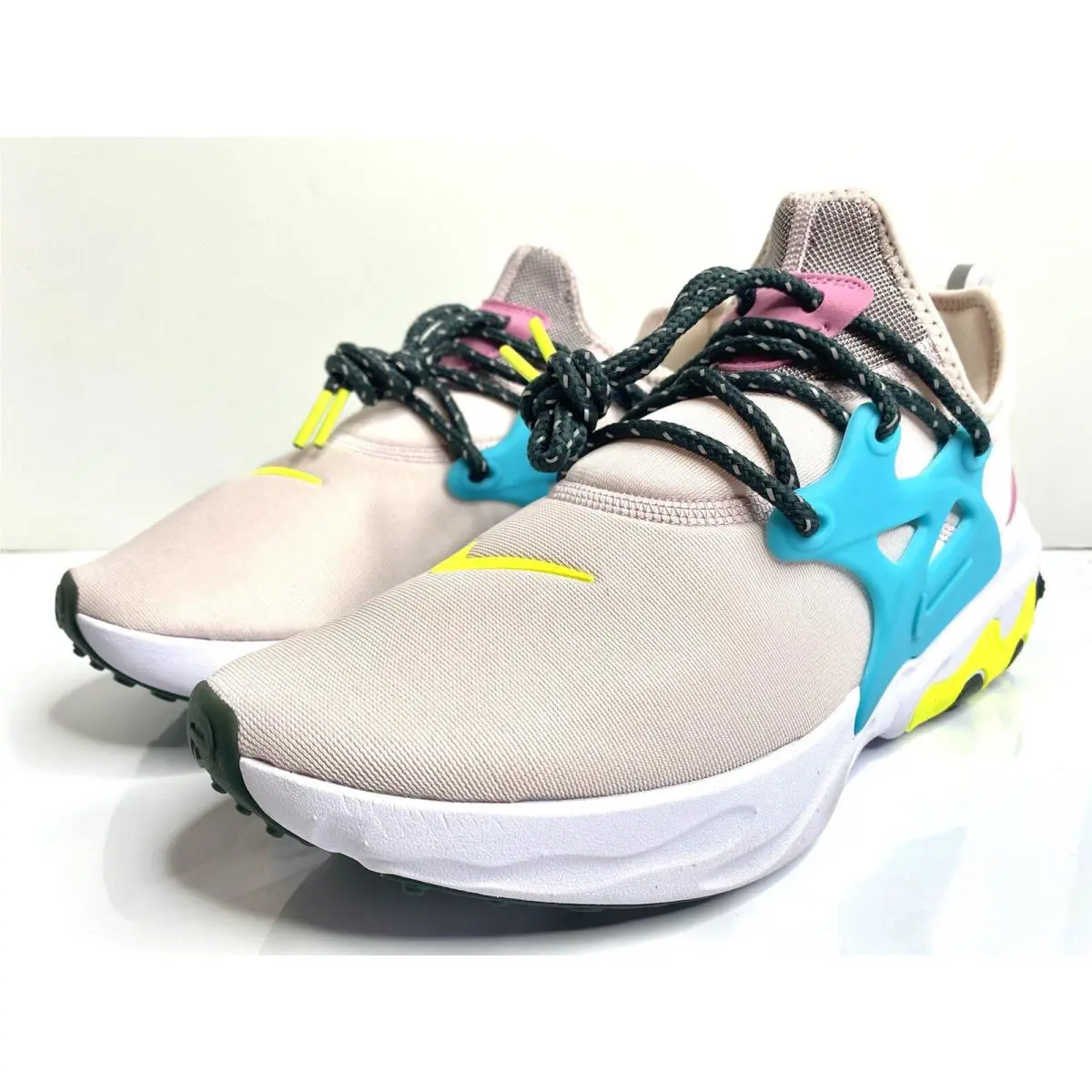 Nike shoes - Nike React Presto - React Presto - CD9015-601 - Barely Rose/Lemon Venom 3