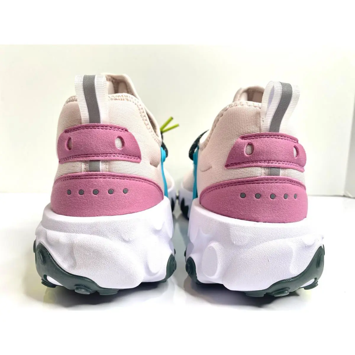 Nike shoes - Nike React Presto - React Presto - CD9015-601 - Barely Rose/Lemon Venom 4