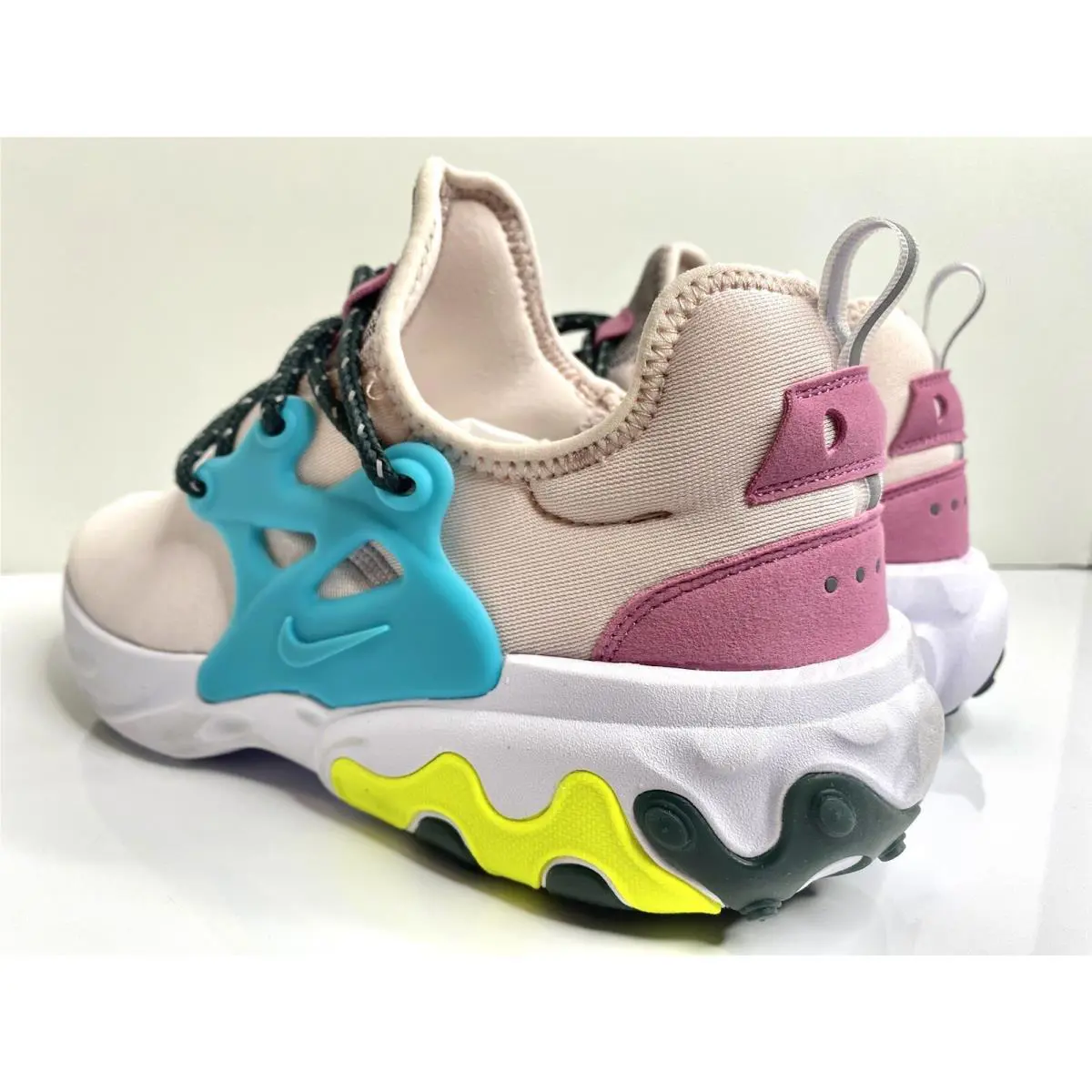 Nike shoes - Nike React Presto - React Presto - CD9015-601 - Barely Rose/Lemon Venom 6