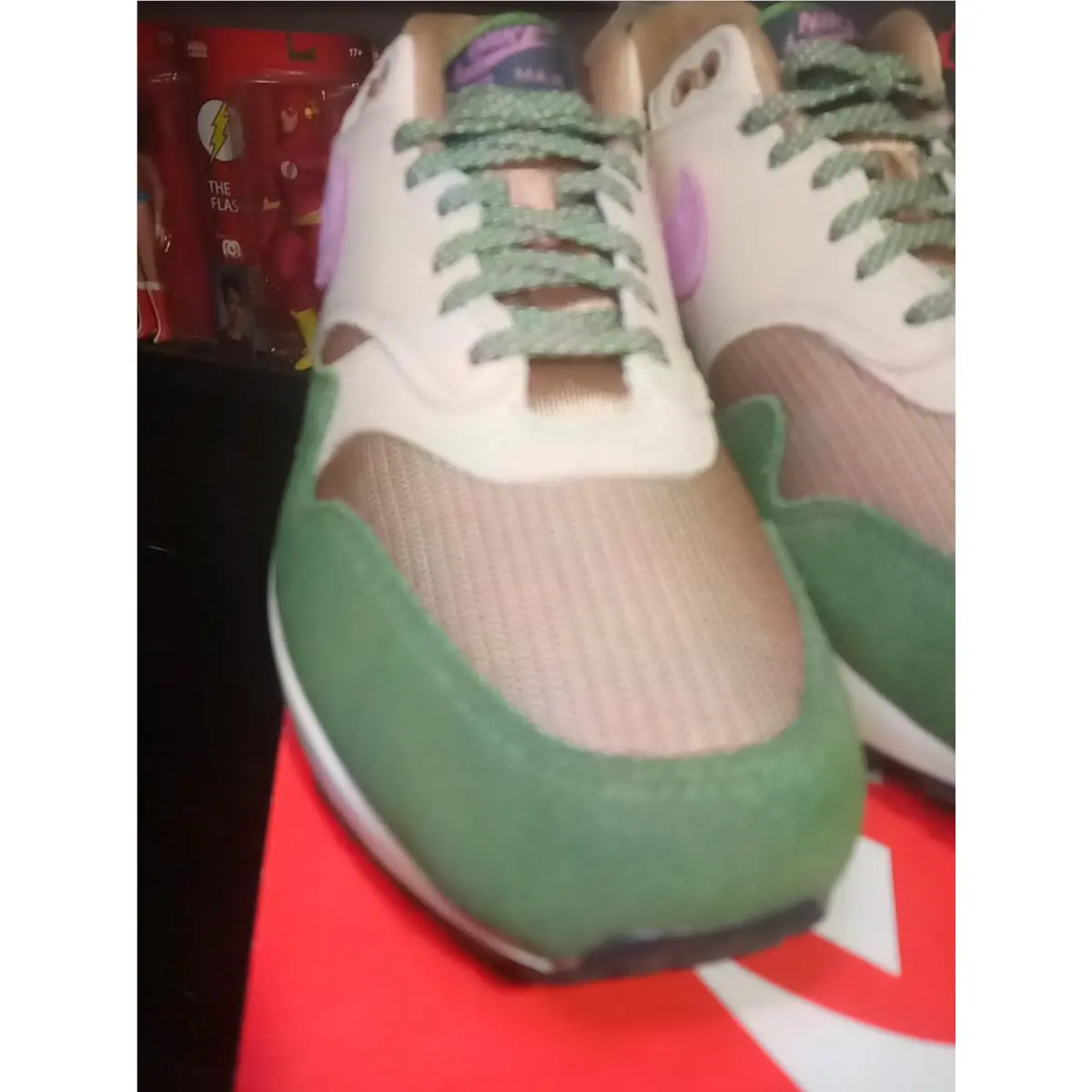 Nike shoes - Nike Air Max 1 - Air Max - DR9773-300 - Green, Manufacturer: Treeline/Light Bordeaux/Dark Driftwood (UPC: 0195869281087) 9