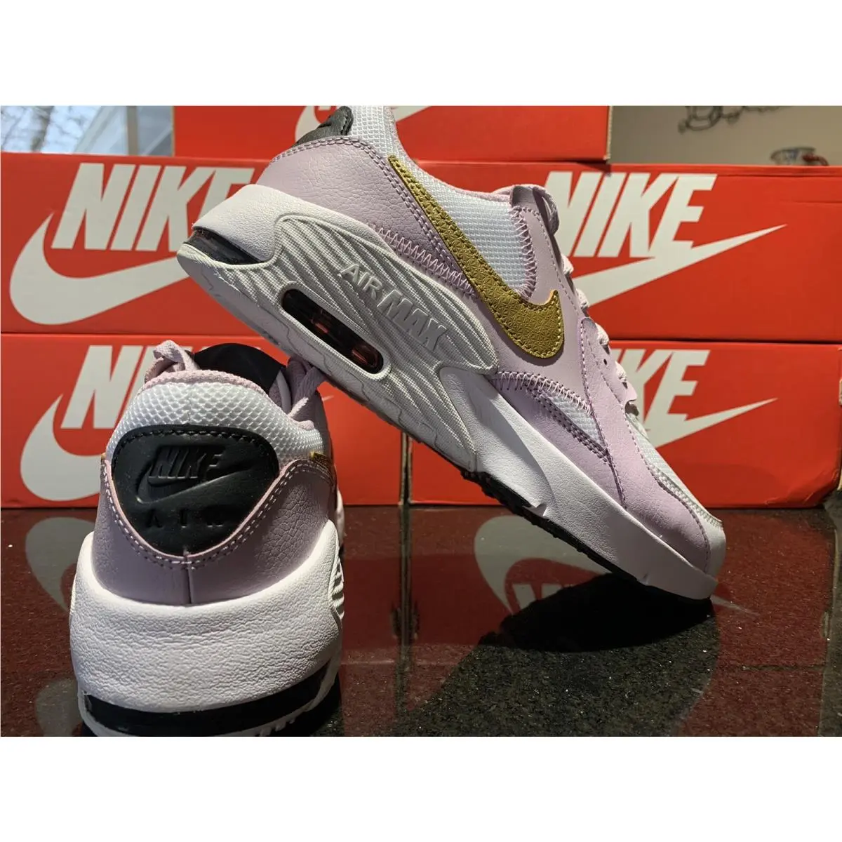 Nike shoes - Air Max Excee Gs - Air Max Excee - Lilac/white (UPC: 193654824396) 1