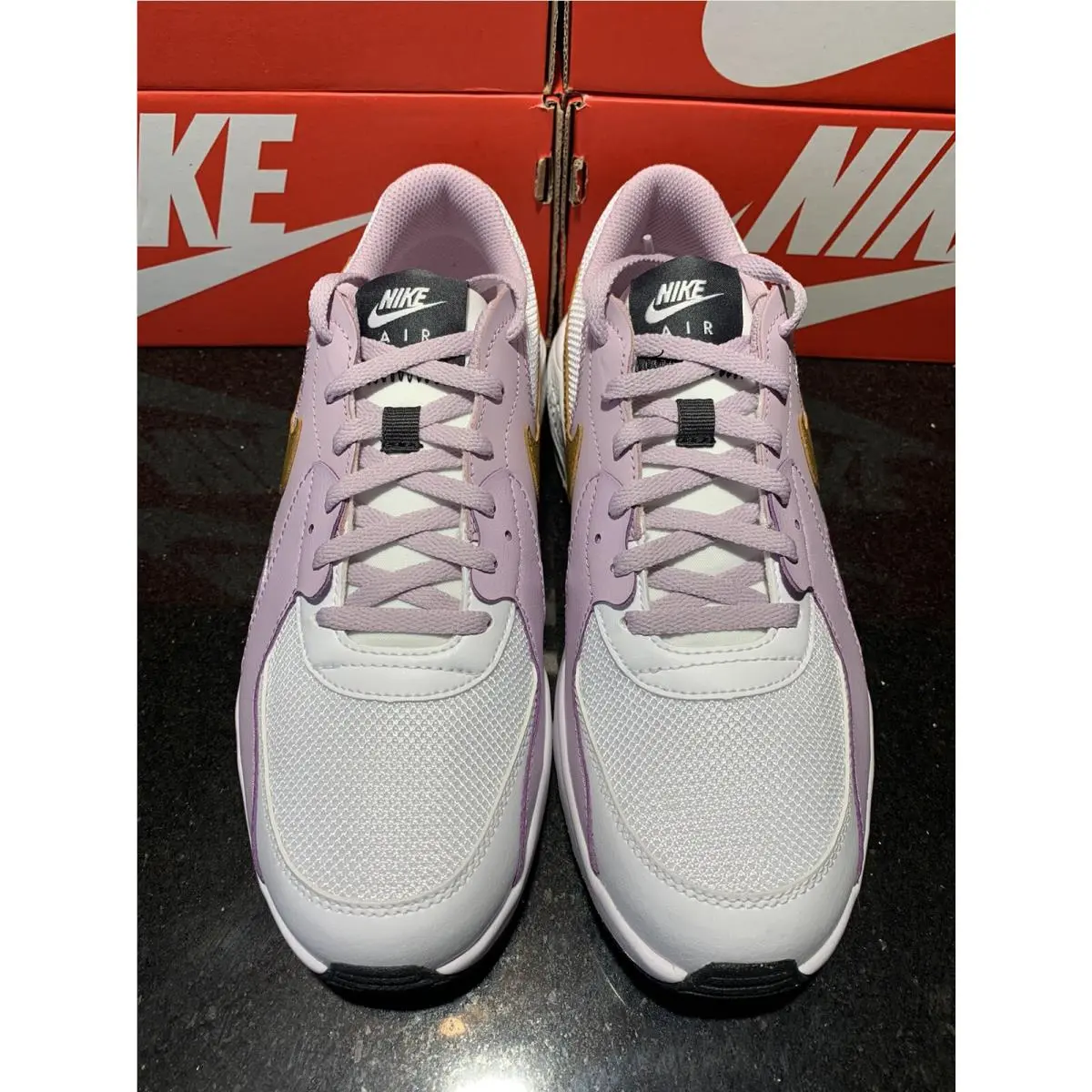 Nike shoes - Air Max Excee Gs - Air Max Excee - Lilac/white (UPC: 193654824396) 3