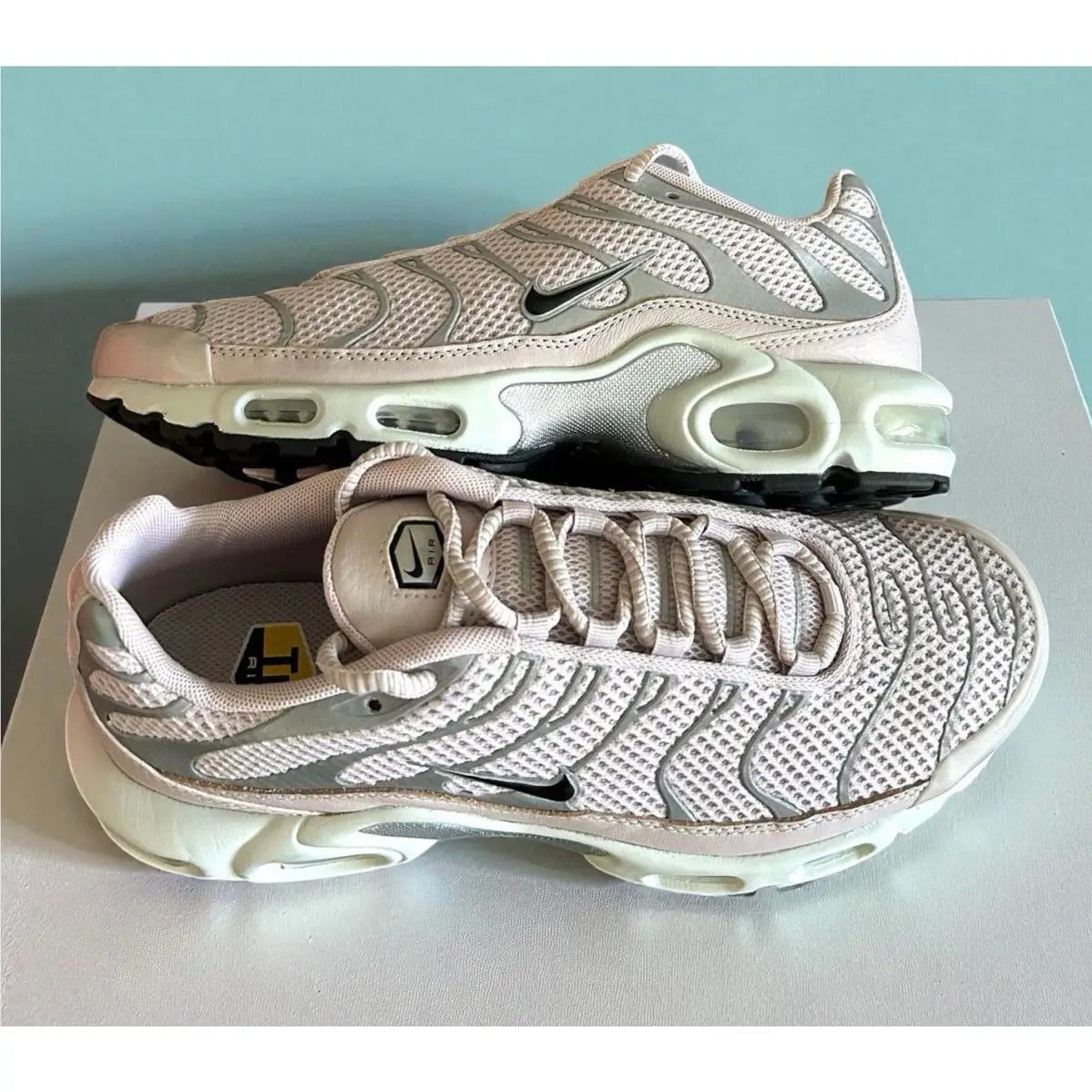 Nike shoes - Nike Air Max Plus - Air Max Plus - FV8480-001 - Violet Platnium Chrome / Light Pink Silver 9