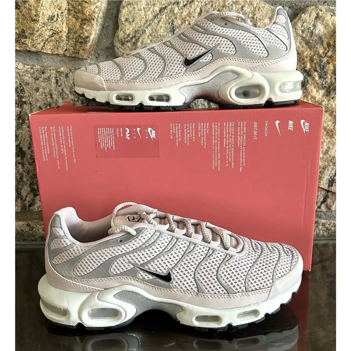Nike shoes - Nike Air Max Plus - Air Max Plus - FV8480-001 - Violet Platnium Chrome / Light Pink Silver 12